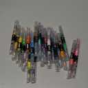 JR.WHITE 24 Colors Acrylic Paint Markers Dual Brush & Chisel Tip with Auto Flow, Ideal Christmas Gifts for Family Water-Based Markers, Vivid Opaque Colors for DIY Crafts, Rock, Wood, Canvas, Glass