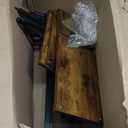 HOOBRO Over the Toilet Storage, 3-Tier Over Toilet Bathroom Organizer, Freestanding Above Toilet Shelf with Adjustable Feet, Space Saving, Easy Assembly, Rustic Brown and Black BF63TS01