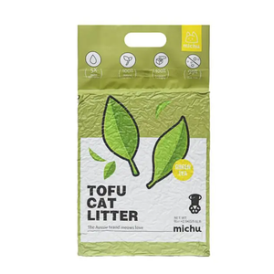 Michu Tofu Cat Litter 2.5kg/6L Cat Litter (Original)