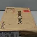 TUTOTAK C-Shaped Side Table, Set of 2, C Table End Table with Charging Station, Sofa Couch Table for Small Spaces, Couch Side Table for Livingroom, Bedroom, Greige TB01BG0432