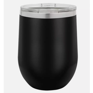 12oz Wine Tumbler with Lid