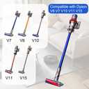 Tube Extension Wand for Dyson V15 V11 V10 V8 V7 Stick Replacement Parts Vacuum Attachment Quick Release Wand Vacuums Rod 28.7 IN