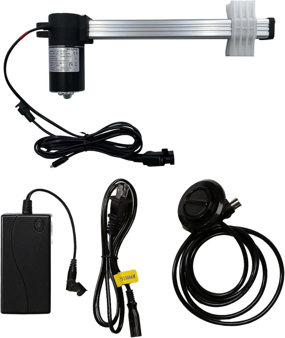 Fruhdi Power Recliner Mulin Motor ML18-006 006A Kit Replacing ML8-310B Actuator Replacement for Electric Sofa Lift Chairs