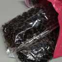 Dorsanee Ombre Chocolate Brown Passion Twist Hair 18 Inch 7 Packs Water Wave Crochet Curly Braiding Braids Hair for Women (T33#)