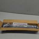 UIOSANRT Tension Shower Curtain Rod 31-68 Inches Non-Slip Shower Rod Tension Mounted No Drill Black Shower Curtain Rods Spring Tension Rod Adjustable Tension Curtain Rod for Windows Bathroom