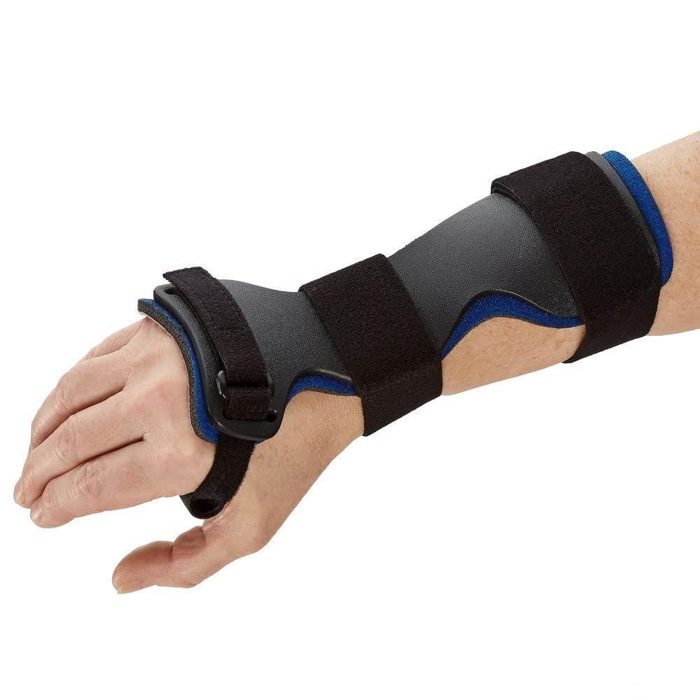 Wrist Brace for Carpal Tunnel Relief, Arthritis, Tendonitis, & Sprains | Lightweight, Adjustable, Moisture-wicking |for Men & Women | Medical Grade & Made in USA (Left, Large)