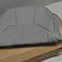 Car Seat Covers, Premium Perforated Napa Leather, Semi Universal Fit, Front Seat with Storage Bag, Full Set for SUV Truck Sedan (Gray, Front Row Two Seats)