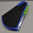 Hard & Heavy Plastic Dog Cone Collar Alternative for Medium Dogs (French Bulldog Dachshund),Pet Neck Head Protective Cone Anti-Lick, Adjustable Elizabethan Recovery Collar Cone of Shame for Healing (M(Neck Girth:11.8"-14.5"), Blue Green)