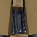 Lootkell Black Curtain Rods for Windows 48 to 84 Inches Adjustable Heavy Duty 1" Diameter Window Curtain Rod with Decorative Finials for Outdoor Farmhouse Bedroom Kitchen Living Room