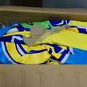WOW Sports Giant Inflatable Floating Water Slide - 2 Lanes - 9 ft - Hi-Vis Graphics - Kids & Adults, One