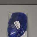 Wig and Sunglasses 12 Inch Short Bob Wigs with Bangs for Women Costume Cosplay Party (Blue)