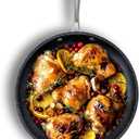 Granitestone 14 Extra Large Frying Pan Skillet Cookware Set, Family, Black