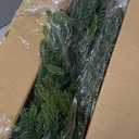 Artgar 26 Inch Pine Wreath - Christmas Wreaths for Front Door - Real Touch Pine Wreath - Large Artificial Green Wreaths for Walls Windows Porches Farmhouse Indoor Outdoor Home Decor (2 Pcs)