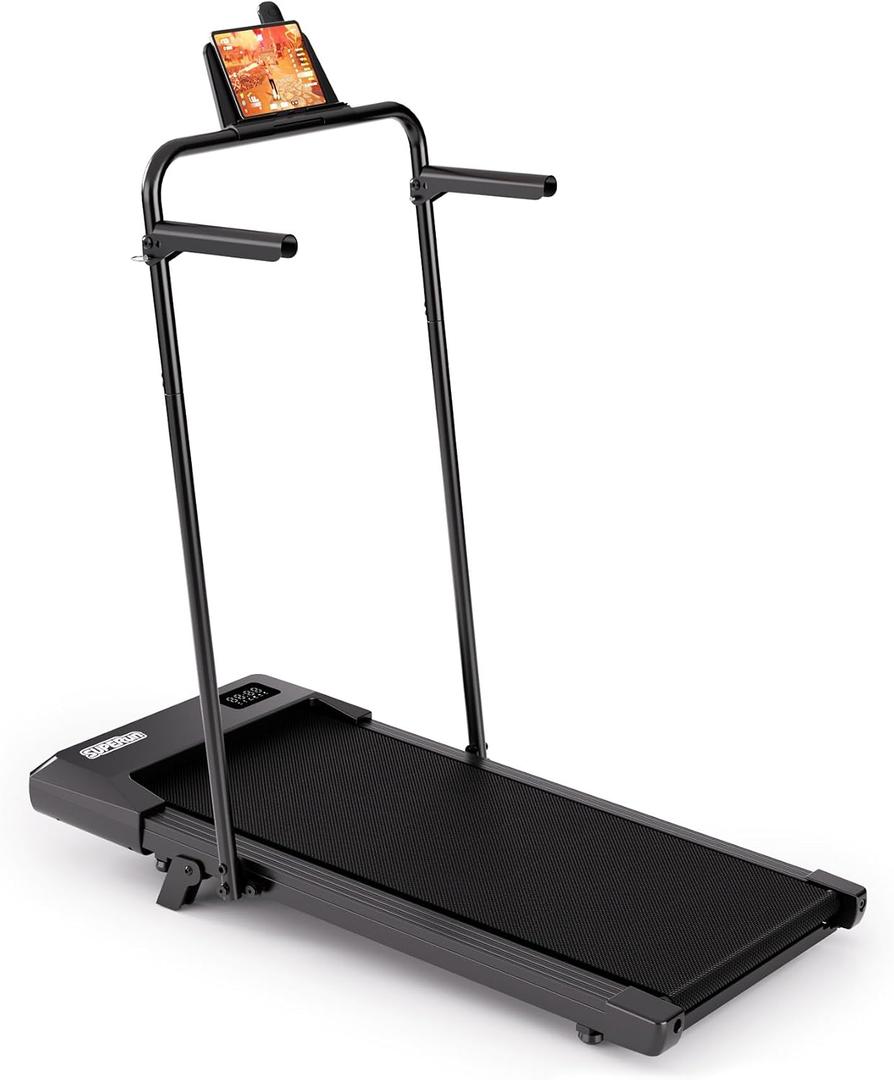 Superun Walking Pad with 6% Incline, 3 in 1 Portable Treadmill for Home