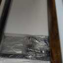 Huuger Folding Desk for Small Spaces, 31.5 Inch Foldable Computer Table, for Home Office, Study, Bedroom, Dorm, Space Saving, Small Writing Work Office Computer Desk, Easy to Fold, Rustic Brown