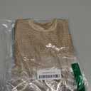 Tatuo 19.7 Inch Small Christmas Tree Skirt Decorations Fit 27~40 Inch Xmas Tree Linen Burlap Trees Skirt for Christmas Xmas New Year Party Holiday Family Winter Home Indoor Outdoor Decor (Linen Color)