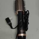 Hair Dryer Brush Blow Dryer Brush in One, 4 in 1 Hair Dryer and Styler Volumizer with Oval Barrel, Professional Salon Hot Air Brush for All Hair Types, Gold