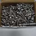 Wensilon (250Pcs) #8×1" Hex Washer Head Self Drilling Screws, 410 Stainless Steel Metal SheetScrews，TEK Screws, Sheet Metal Self Tapping Screws