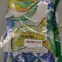 Blue Lemon Italy Tile Pattern Rectangle Tablecloth 60 x 104 Inches, Amalfi Coast Capri Citrus Decorative Dining Table Cloth, Summer Mediterranean Dinner Table Cover Picnic Party Decoration