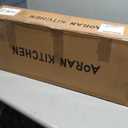 AORAN Smokeless Electric Hot Pot & Grill Combo, Large 9.5"x29" Non-Stick Design, 3 Adjustable Heat Levels, Easy to CleanIncludes Brushes, Tongs & Paper (Black)