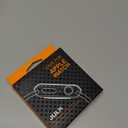 [2-Pack] Julk Gold Case with Screen Protector for Apple Watch Series 3/2 42mm, 9H Tempered Glass with Ultra Thin Hard Protective Cover for iWatch [1 Gold + 1 Transparent]