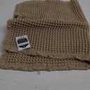 ZALL Tan Waffle Bath Mat, Super Absorbent Non Slip Bathroom Rug, Brown 18x30 inch, Machine Washable Ultra Soft Floor Mats