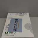 Mayfair Linen 100% Organic Cotton Sheets Queen Size - 4 PC White Organic Cotton Percale Sheets Queen Set, Soft, Cooling & Breathable Bedsheets, 16" Deep Pocket Hotel Bedding Set - GOTS Certified