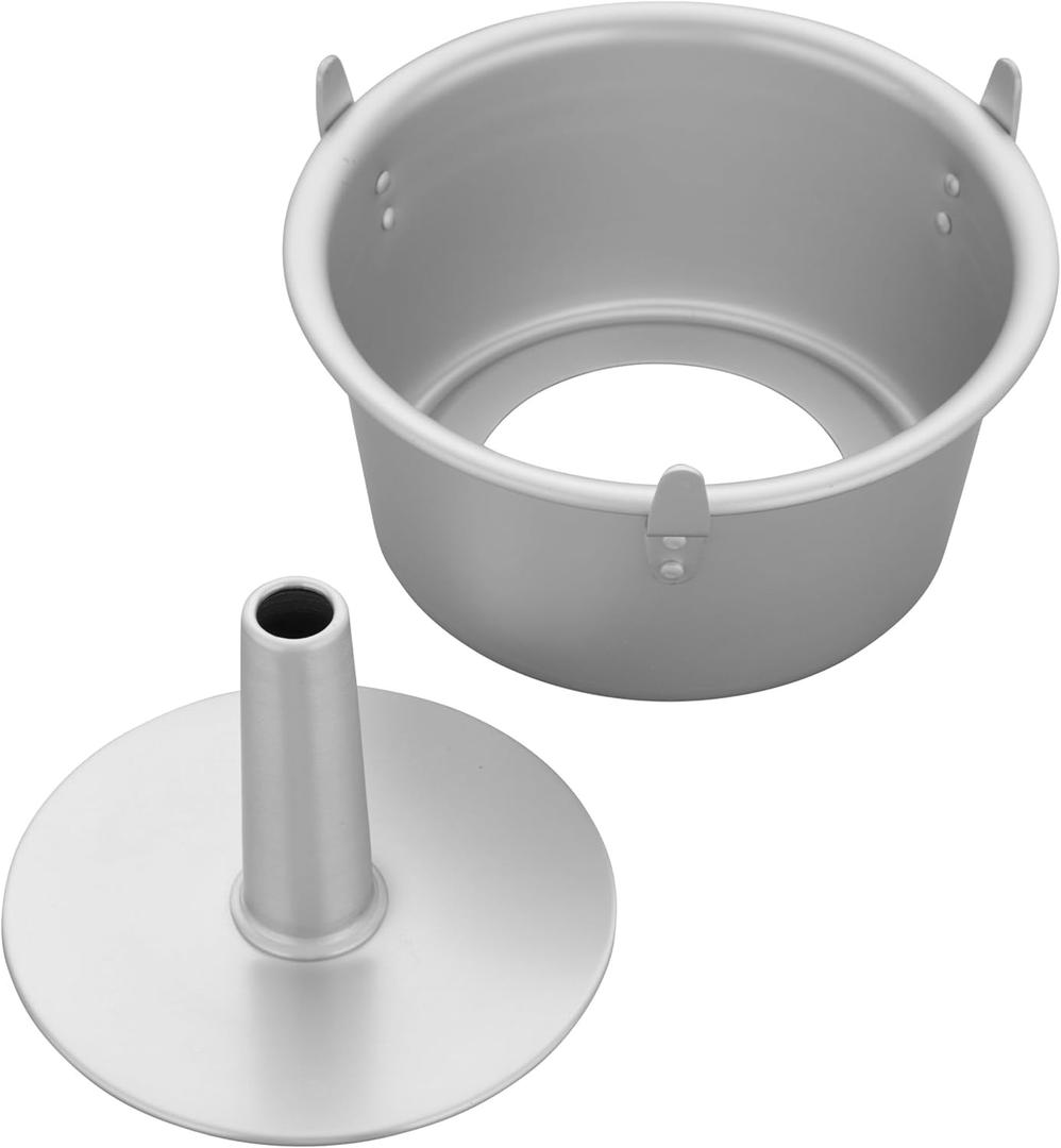 Wilton Angel Food Cake Pan 7" x 4.5" - One Pack Silver