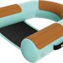 BOTE Hangout Suite Floating Chair Pool Beach Lake Boat Float Adults Family Friendly 4FT Multiple Colors 1 or 2 Pack Options Includes Mesh Carry Bag for Travel