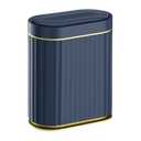 ELPHECO 2 Gallon Sensor Trash Can - 7.5L Waterproof Motion Sensor Trash Can, Automatic Bathroom Trash Bin, Slim Garbage Can, Bathroom, Office, Bedroom, Midnight Blue