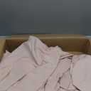 Amazon Basics Lightweight Super Soft Easy Care Microfiber 4-Piece Bed Sheet Set with 14-Inch Deep Pockets, Luxury Bedding, Queen, Blush Pink, Solid