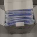 BEBOAN 6 Packs Storage Bags Organizer Jewelry Clothing Storage for Family Members, Travel Waterproof Container for Clutter and Other Little Items, Reusable Clear PVC Organizing Case Bags Blue