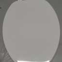 Bemis 170 Durable Plastic Toilet Seat, Elongated, White
