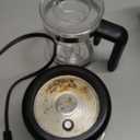 Electric Milk Frother, 6 in 1 Milk Steamer,17oz Automatic Warm and Cold Foam Maker for Coffee,Latte, Cappuccino, Macchiato, Hot Chocolate (Black)