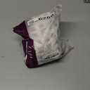 jinchan Ruffled Valance Curtain Linen Kitchen Window Valance for Living Room Bedroom 18 Inch Farmhouse Cottage Shabbychic Style Light Filtering Small Window Treatment 1 Panel Off White