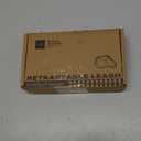 Fida Retractable Dog Leash, 10ft Heavy Duty Pet Walking Leash for X-Small Dogs or Cat up to 18 lbs, Tangle Free. One-Hand Brake (X-Small, Orange)