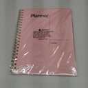 Undated Weekly Planner, 8.5" x 11", Dashboard Layout with Yearly Review, Monthly Calendars, & Weekly To Do List, Spiral Bound Organizer for Work, Study & Life (Pink)