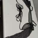 Black Sheer Shimmer Mesh Wrap One Size