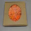 N&T NIETING Artificial Roses Flowers, Fake Glitter Flowers Burnt Orange Roses Perfect for DIY Wedding Bridal Bouquets Centerpieces Bridal Shower Party Home Flower Arrangement Decorations, 25Pcs