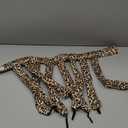 No Heat Curlers for Long Hair, Leopard Print Overnight Heatless Curls, Adjustable & Removable Heatless Curling for Long & Short Hair for Women and Girls