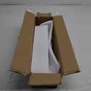 2.6-Ft Bathtub Splash Guard, Silicone Bathtub Water Guard with Toy Tray Shelf, Suction Cups Attach to Tub, No-Mess Bath Play Area & Storage, Fun for Toddlers & Kids (White)