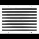 HVAC Premium 14'' X 20" Aluminum Return Grille - Easy Air Flow - Linear Bar Grilles [Outer Dimensions: 15.875'' w X 21.875'' h]