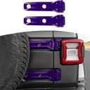 RT-TCZ for Jeep JL Tailgate Hinge Cover Trim Decals Purple for Jeep Wrangler JL JLU 2018 up Purple Exterior Accessories 2pcs