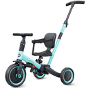 newyoo Tricycles for 1-3 Year Olds, Toddler Bike, Birthday Gift and Toy for Boys and Girls, Toddler Tricycle with Parent Push Handle, Trike with Backrest and Safety Belt, Blue, TR007