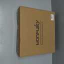 WONFUlity Hexagon Floating Shelves Honeycomb Shelves Wall Mounted Wood Farmhouse Storage Wall Shelf for Bathroom, Kitchen, Bedroom, Living Room,Driftwood Finish Decor