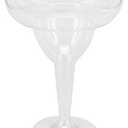 Belinlen 18 Count 11oz Clear Hard Plastic Margarita Glasses/Party Cups Wedding Parties Cocktail Cups