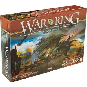 Fantasy Flight Games Ares Games War of The Ring 2nd Edition, Multi-Colored (AGS WOTR001), 2 to 4 Players