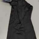 J.VER Men's Dress Shirts Solid Long Sleeve Stretch Wrinkle-Free Formal Shirt Business Casual Button Down Shirts (XX-Large, Black)