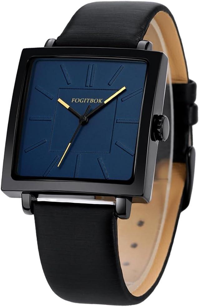 Women's Waterproof Leather Watch - Quartz Wrist Watch for Small Wrists, Thin Design