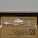 EKO Mirage-X 47 Liter / 12.4 Gallon Touchless Rectangular Motion Sensor Trash Can with Removable Liner, Brushed Stainless Steel Finish